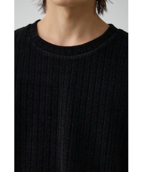 AZUL by moussy（アズールバイマウジー）の「モールジャガードトップス（ニット/セーター・メンズ・オフホワイト/グレー/ブラック・MEDIUM/LARGE）」の22枚目の写真