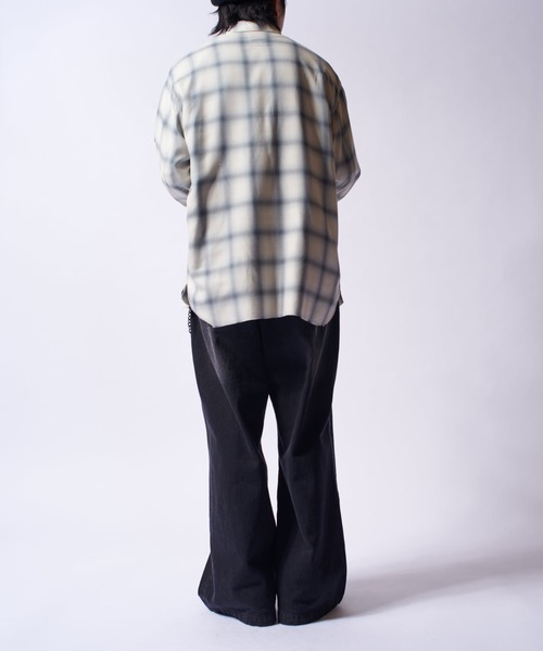 Lui's（ルイス）の「オンブレーダメージチェックシャツ（シャツ/ブラウス・メンズ・サックスブルー/ブラック・FREE）」の17枚目の写真