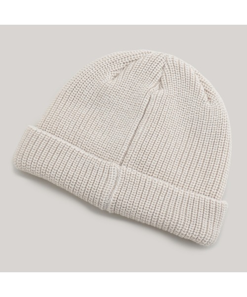 tommy jeans(トミー ジーンズ)の「ヘリテージショートビーニー(ニットキャップ/ビーニー・メンズ・ホワイト/ブラック・FREE)」の3枚目の写真