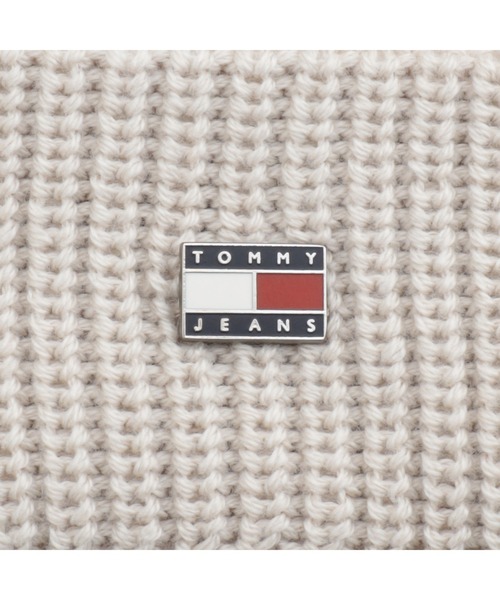 tommy jeans(トミー ジーンズ)の「ヘリテージショートビーニー(ニットキャップ/ビーニー・メンズ・ホワイト/ブラック・FREE)」の5枚目の写真