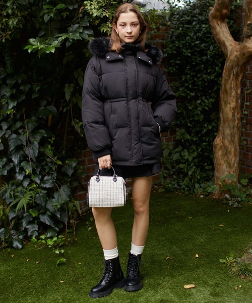 archives（アルシーヴ）の「ボストンミニバッグ（ボストンバッグ・レディース・アイボリー/ブラック・FREE）」の12枚目の写真