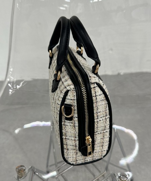 archives（アルシーヴ）の「ボストンミニバッグ（ボストンバッグ・レディース・アイボリー/ブラック・FREE）」の20枚目の写真