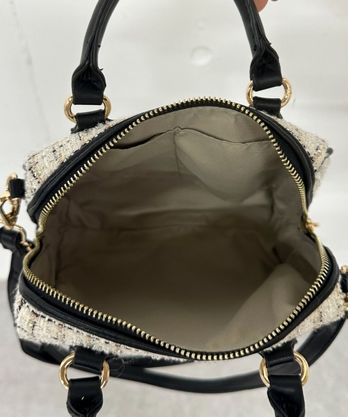 archives（アルシーヴ）の「ボストンミニバッグ（ボストンバッグ・レディース・アイボリー/ブラック・FREE）」の22枚目の写真