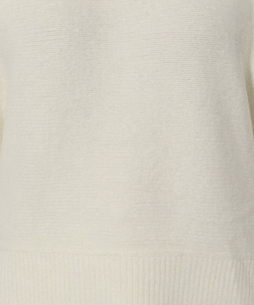 Elura（エルーラ）の「ヤクライクドルマンニット/243715（ニット/セーター・レディース・ホワイト/ライトグレー/ダークブラウン/ブルー系その他4・FREE）」の5枚目の写真