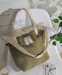 studio CLIP | ボアロゴトート2WAYバッグ(トートバッグ)