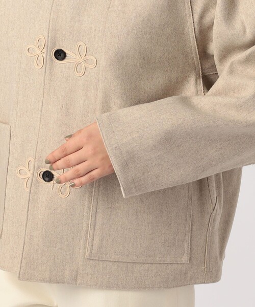 【SAKI】キャバン ハウンドトゥースチェック スタンドブルゾン CABaN 【美品】 / キャバン | ハウンドトゥース チェック