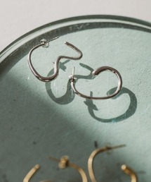 JEANASIS | 【ステンレス】アシメフープピアス/253476(ピアス(両耳用))