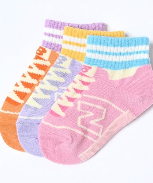 NEW BALANCE（ニューバランス）の「ガールズ3Pソックス（ソックス/靴下・キッズ・その他4/その他/その他2/その他3・ONE SIZE）」の8枚目の写真