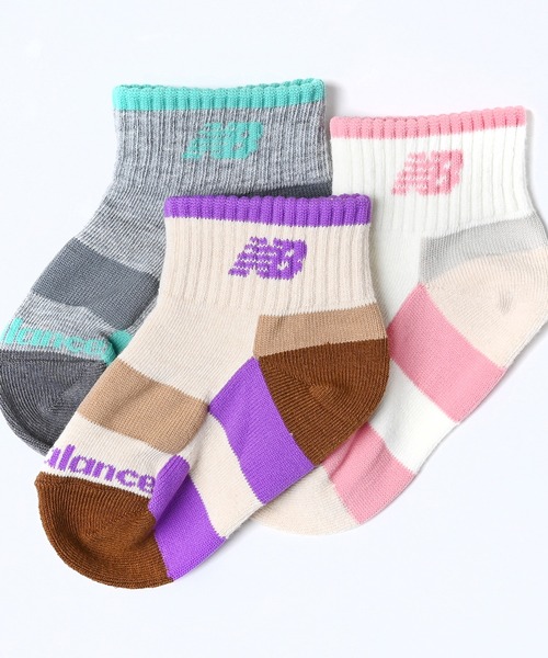 NEW BALANCE（ニューバランス）の「ガールズ3Pソックス（ソックス/靴下・キッズ・その他4/その他/その他2/その他3・ONE SIZE）」の16枚目の写真