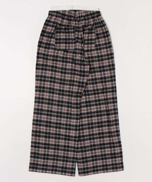 nemne store（ネンネストア）の「【keel】デザインウエストチェックパンツ（その他パンツ・レディース・ネイビー/ブラック・MEDIUM/SMALL）」の15枚目の写真