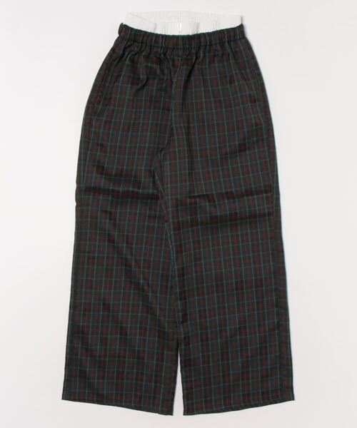 nemne store（ネンネストア）の「【keel】デザインウエストチェックパンツ（その他パンツ・レディース・ネイビー/ブラック・MEDIUM/SMALL）」の17枚目の写真