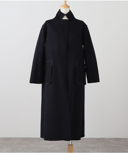 IENA(イエナ)の「MACKINTOSH/マッキントッシュ BALERNO チェスターコート(チェスターコート・レディース・ネイビー・6/8)」の8枚目の写真