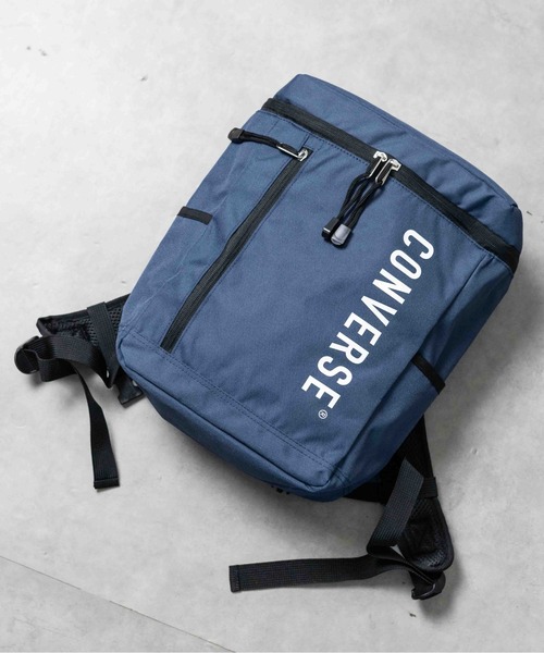 CONVERSE(コンバース)の「【CONVERSE】KIDS BOX DAYPACK(バックパック/リュック・キッズ・ラベンダー/ネイビー/ミント/ブラック/ブルー/ライトピンク/サックスブルー/レッド/パープル/ブラック系その他・FREE)」の5枚目の写真