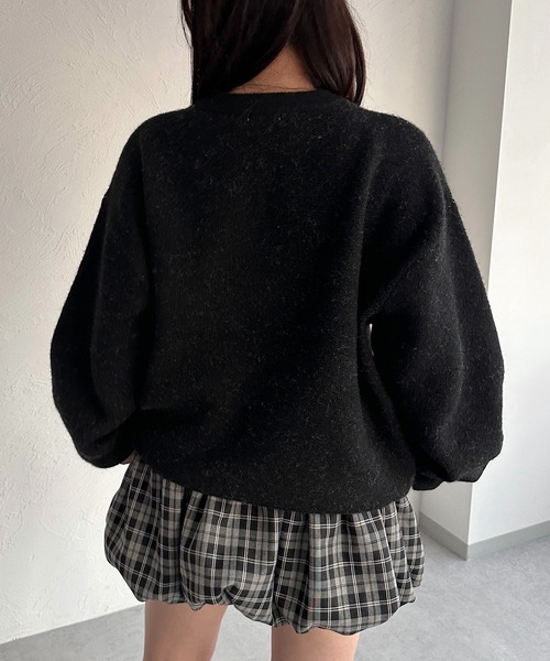 apres jour mignon(アプレジュールミニョン)の「アソートジャガードニット【ZOZOTOWN限定アイテム】(ニット/セーター・レディース・レッド/ネイビー/ブラック・フリー/X-LARGE)」の17枚目の写真