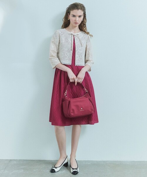 TOCCA（トッカ）の「TRANSPARENT LACE BOLERO ボレロ（カーディガン/ボレロ・レディース・ブラック系/ベージュ系・0/4）」の8枚目の写真