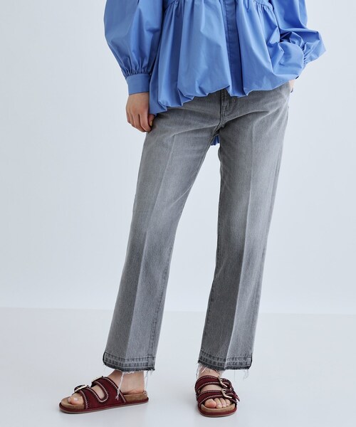 GALLEST(ギャレスト)の「ヴィンテージテーパードデニム(デニムパンツ・レディース・グリーン系/ブルー系その他/グレー・40/38/36)」の20枚目の写真