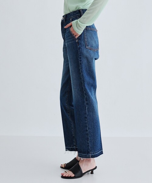 GALLEST(ギャレスト)の「ヴィンテージテーパードデニム(デニムパンツ・レディース・グリーン系/ブルー系その他/グレー・40/38/36)」の11枚目の写真