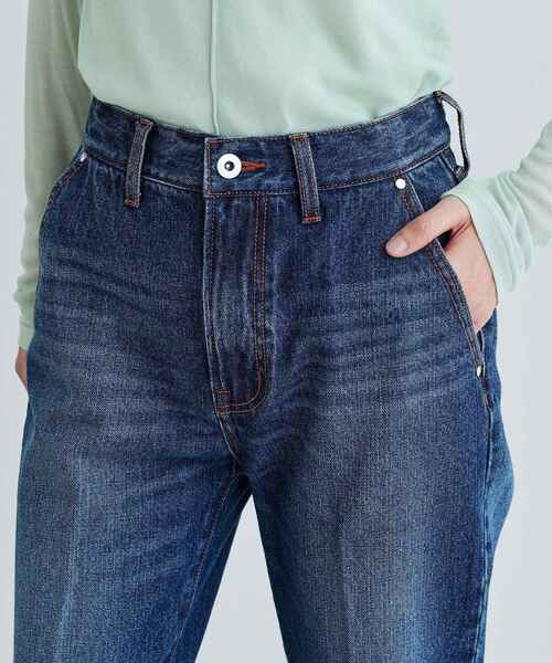 GALLEST(ギャレスト)の「ヴィンテージテーパードデニム(デニムパンツ・レディース・グリーン系/ブルー系その他/グレー・40/38/36)」の13枚目の写真