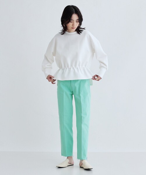 GALLEST(ギャレスト)の「ヴィンテージテーパードデニム(デニムパンツ・レディース・グリーン系/ブルー系その他/グレー・40/38/36)」の14枚目の写真