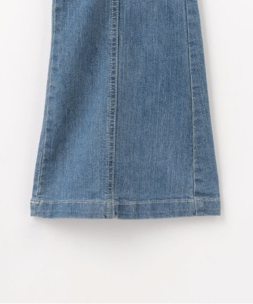 LOVETOXIC(ラブトキシック)の「スタイルアップフレアデニム(デニムパンツ・キッズ・ブラック/ブルー/グレー/サックスブルー・L:160cm/S:140cm/M:150cm)」の8枚目の写真