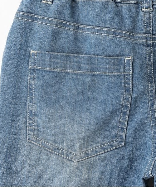 LOVETOXIC(ラブトキシック)の「スタイルアップフレアデニム(デニムパンツ・キッズ・ブラック/ブルー/グレー/サックスブルー・L:160cm/S:140cm/M:150cm)」の7枚目の写真