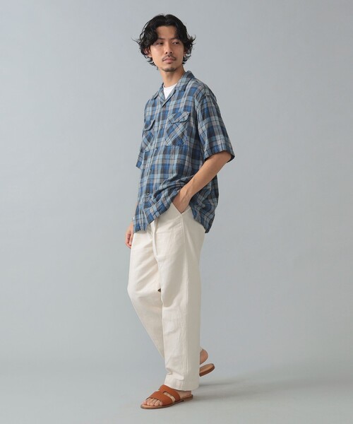 BRILLA per il gusto（ブリッラペルイルグースト）の「PENDLETON / チェック オープンカラーシャツ（シャツ/ブラウス・メンズ・ブルー/ブラック系その他3・LARGE/MEDIUM/SMALL）」の7枚目の写真