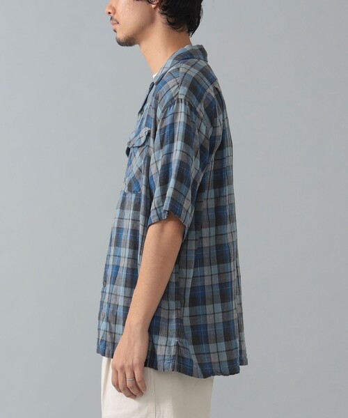 BRILLA per il gusto（ブリッラペルイルグースト）の「PENDLETON / チェック オープンカラーシャツ（シャツ/ブラウス・メンズ・ブルー/ブラック系その他3・LARGE/MEDIUM/SMALL）」の13枚目の写真