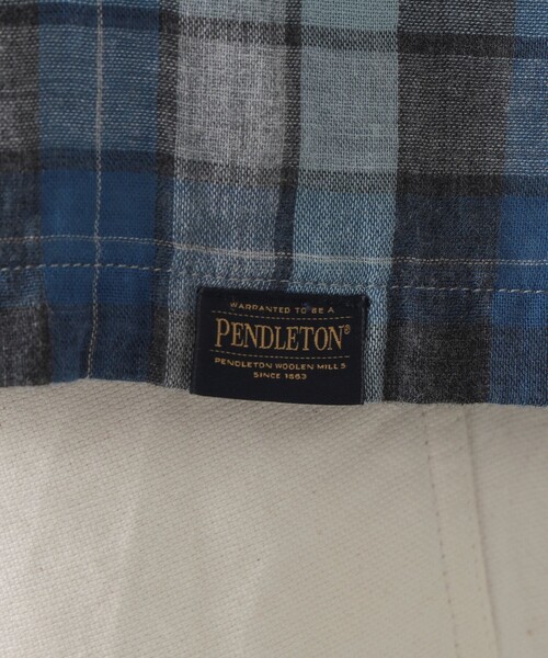 BRILLA per il gusto（ブリッラペルイルグースト）の「PENDLETON / チェック オープンカラーシャツ（シャツ/ブラウス・メンズ・ブルー/ブラック系その他3・LARGE/MEDIUM/SMALL）」の15枚目の写真