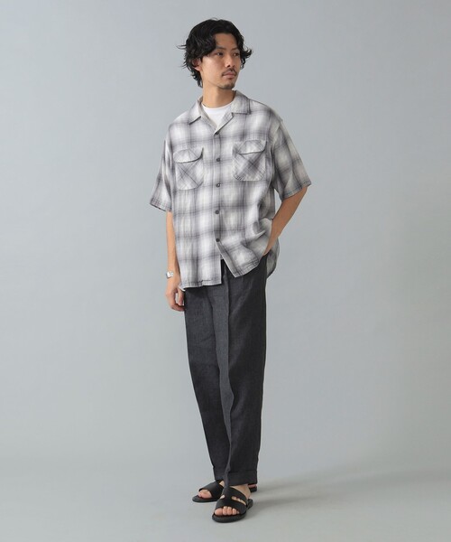 BRILLA per il gusto（ブリッラペルイルグースト）の「PENDLETON / チェック オープンカラーシャツ（シャツ/ブラウス・メンズ・ブルー/ブラック系その他3・LARGE/MEDIUM/SMALL）」の18枚目の写真