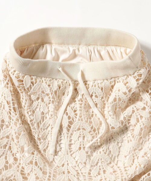 B:MING by BEAMS（ビーミングバイビームス）の「かぎ針風 レース スカート（スカート・レディース・ホワイト系その他5/ブラック・SMALL/MEDIUM）」の10枚目の写真