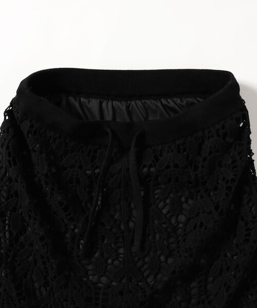 B:MING by BEAMS（ビーミングバイビームス）の「かぎ針風 レース スカート（スカート・レディース・ホワイト系その他5/ブラック・SMALL/MEDIUM）」の13枚目の写真