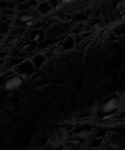 B:MING by BEAMS（ビーミングバイビームス）の「かぎ針風 レース スカート（スカート・レディース・ホワイト系その他5/ブラック・SMALL/MEDIUM）」の15枚目の写真