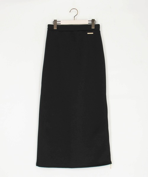 NICOLE white（ニコルホワイト）の「サイドZIPタイトスカート／ダンボールポンチ（スカート・レディース・ホワイト系その他/ブラック系その他/イエロー系その他/ベージュ系その他/イエロー/オフホワイト/ブラック/ベージュ・FREE）」の17枚目の写真