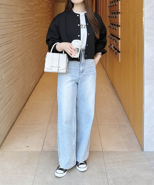 INGNI（イング）の「ショート丈スポンディッシュニットカーディガン（カーディガン/ボレロ・レディース・グレー/アイボリー/ブラック/イエロー/レッド・M）」の20枚目の写真