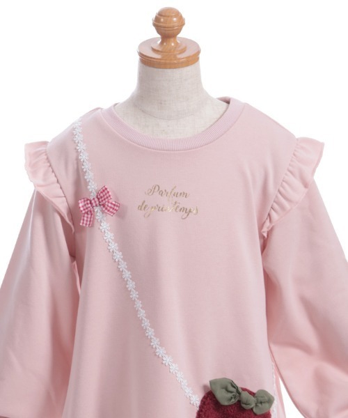 セール】いちごポシェット風カットワンピース（ワンピース）｜axes