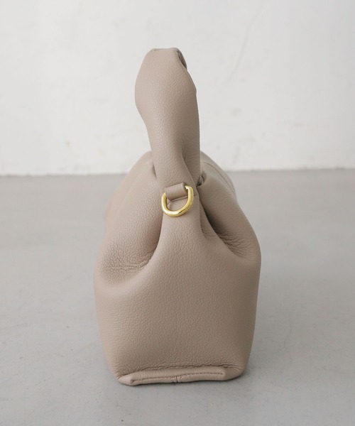 CLEIO（クレイオ）の「【CLEIO】マシュマロタックミニショルダー/ハンドバッグ MARSHMALLOW TUCK MINI SHOULDER/737-13664（ハンドバッグ・レディース・ブラック/グレイッシュベージュ/サックスブルー/ライトブラウン/ミント・FREE）」の16枚目の写真