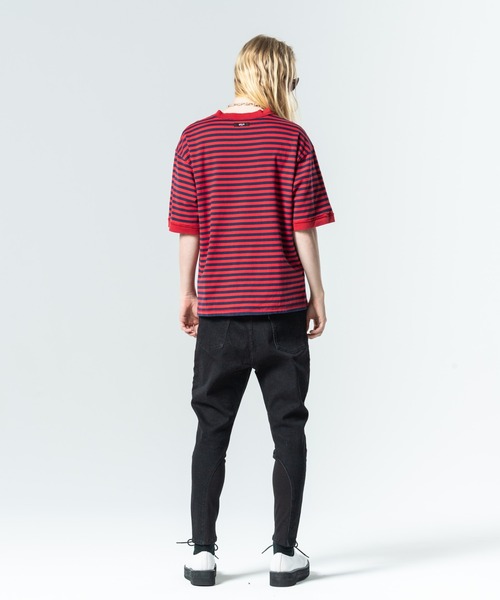 glamb(グラム)の「Reversible T-Shirt / リバーシブルTシャツ(Tシャツ/カットソー・メンズ・イエロー/ネイビー/チャコール・S/M/L)」の13枚目の写真