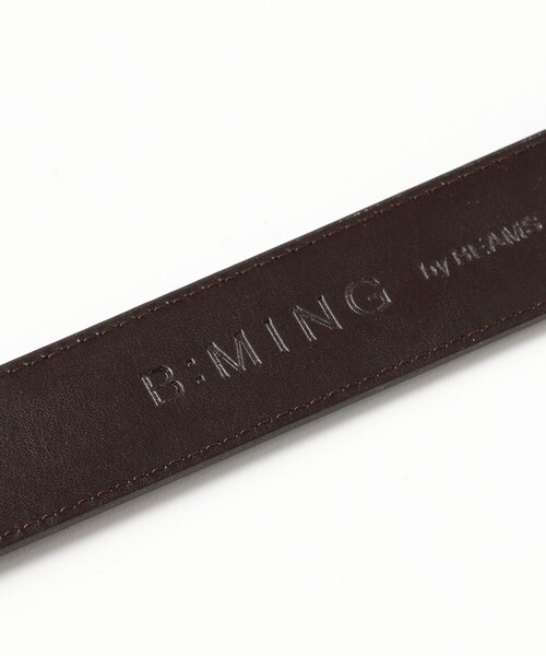 B:MING by BEAMS(ビーミングバイビームス)の「レザー ドレス ベルト 25SS(ベルト・メンズ・ダークブラウン/ブラック・MEDIUM/LARGE)」の7枚目の写真