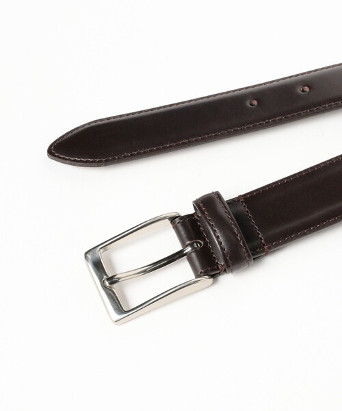 B:MING by BEAMS(ビーミングバイビームス)の「レザー ドレス ベルト 25SS(ベルト・メンズ・ダークブラウン/ブラック・MEDIUM/LARGE)」の8枚目の写真