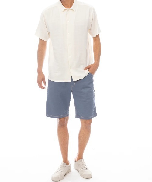 RVCA（ルーカ）の「RVCA メンズ AMERICANA CARPENTER SHORT 20 ショートパンツ 【2025年春夏モデル】/ルーカウエストゴムショートパンツ（その他パンツ・メンズ・ブラウン/ブルー系その他・SMALL/MEDIUM/LARGE/X-LARGE）」の3枚目の写真