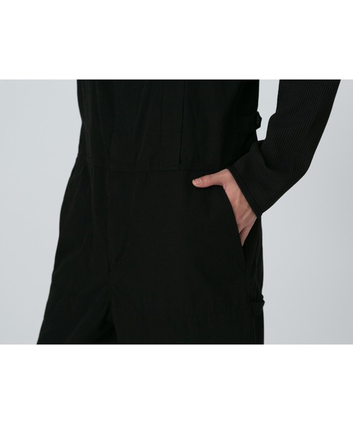 Snow Peak（スノーピーク）の「TAKIBI Light Ripstop Overalls 難燃（サロペット/オーバーオール・メンズ・ネイビー/ブラック/アイボリー・1/S/M/L/XL）」の8枚目の写真