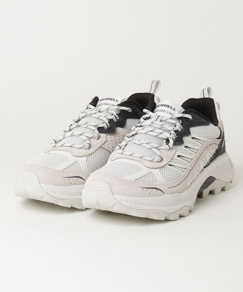 MERRELL（メレル）の「スピード ストライク 2 トレック（スニーカー・メンズ・ブラック/ホワイト×イエロー/グレー系その他/ホワイト×ブラック・8/10/9/8.5/9.5/7/7.5）」の2枚目の写真