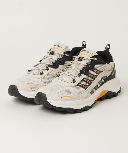 MERRELL（メレル）の「スピード ストライク 2 トレック（スニーカー・メンズ・ブラック/ホワイト×イエロー/グレー系その他/ホワイト×ブラック・8/10/9/8.5/9.5/7/7.5）」の3枚目の写真