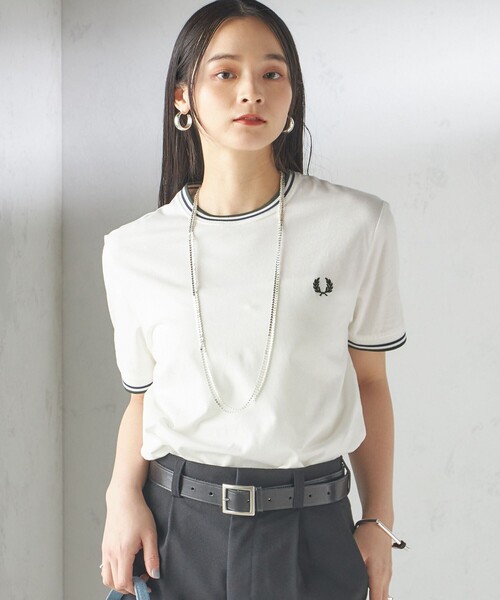 SHIPS別注】FRED PERRY:TWIN TIPPED TEE（Tシャツ/カットソー