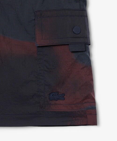 LACOSTE(ラコステ)の「ライトウェイトリップストップカーゴショーツ(その他パンツ・メンズ・ネイビー・2/3/5/4)」の8枚目の写真