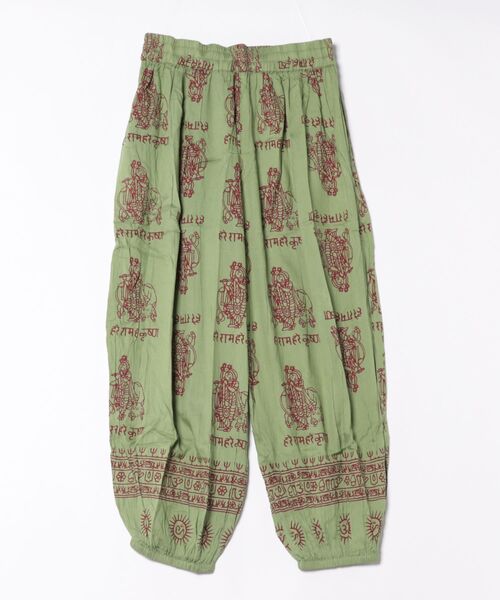 チャイハネ（チャイハネ）の「【チャイハネ】クリシュナMEN'Sパンツ（その他パンツ・メンズ・パープル/グリーン/ホワイト/ブラック・FREE）」の3枚目の写真