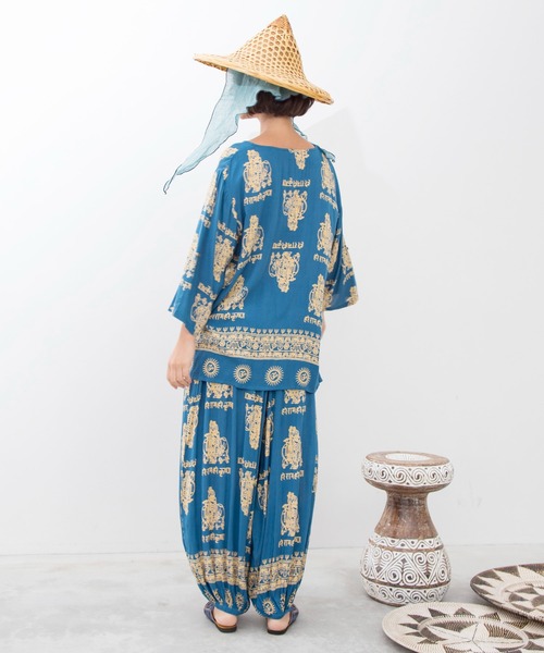 チャイハネ（チャイハネ）の「【チャイハネ】クリシュナMEN'Sパンツ（その他パンツ・メンズ・パープル/グリーン/ホワイト/ブラック・FREE）」の18枚目の写真