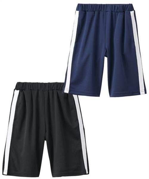 QUNTSTYLE(キュントスタイル)の「【吸汗速乾】<2枚組>ドライメッシュサイドラインハーフパンツ(その他パンツ・キッズ・その他1/その他2/その他5/その他4・100/110/120/130/140/150/160/170)」の3枚目の写真
