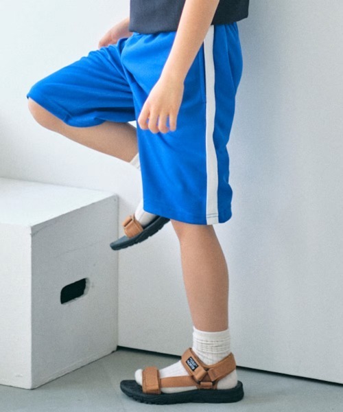 QUNTSTYLE(キュントスタイル)の「【吸汗速乾】<2枚組>ドライメッシュサイドラインハーフパンツ(その他パンツ・キッズ・その他1/その他2/その他5/その他4・100/110/120/130/140/150/160/170)」の8枚目の写真