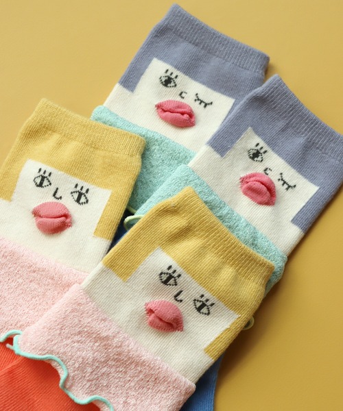 ヒグチユウコ　ソックス　レースピアスセット　ひとつめちゃん ひとつめちゃん・スポーツSET – ボリス雑貨店